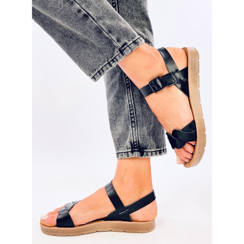 Sandali da donna Olivo Black nero 1