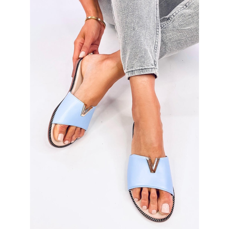 Ciabatte per il viso da donna Willow Blue 1