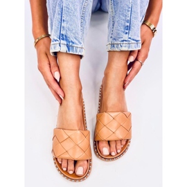 Ciabatte da donna Sunny Khaki beige 1