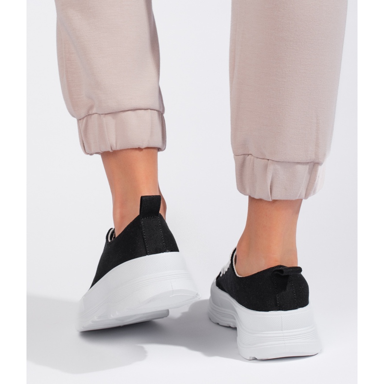 Classiche sneakers nere da donna nero 1