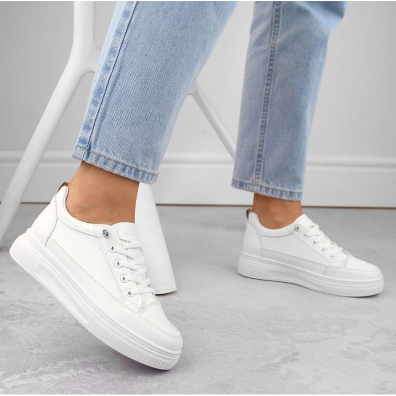 Scarpe sportive Vinceza W JAN312, bianche bianco 2