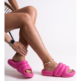 Pantofole in schiuma Haile rosa 1