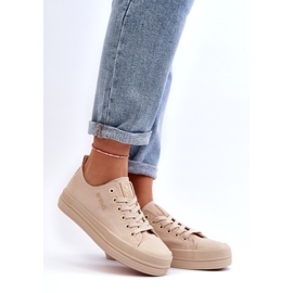 News Sneakers Staneva in Tessuto Beige da Donna 2