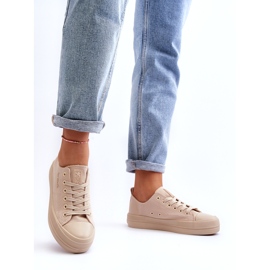 News Sneakers Staneva in Tessuto Beige da Donna 7