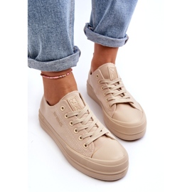 News Sneakers Staneva in Tessuto Beige da Donna 8