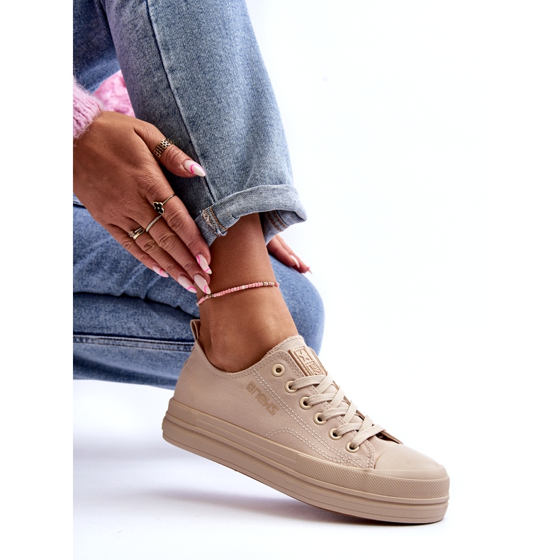 News Sneakers Staneva in Tessuto Beige da Donna 9