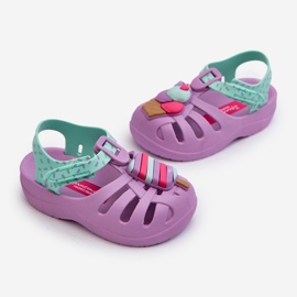 Sandali per bambini con velcro 83486 Ipanema Summer Xiii Baby Purple viola 1