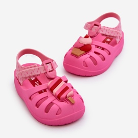 Sandali in velcro per bambini 83486 Ipanema Summer Xiii Baby Pink rosa 2