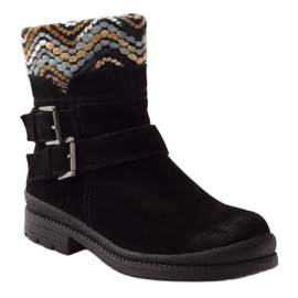 Lavoratori coibentati in pelle Filippo 392 nero 1