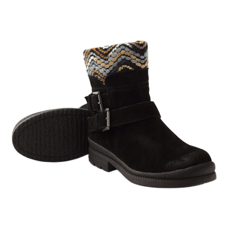 Lavoratori coibentati in pelle Filippo 392 nero 3
