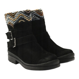 Lavoratori coibentati in pelle Filippo 392 nero 4
