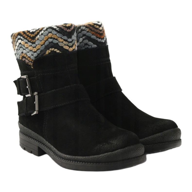 Lavoratori coibentati in pelle Filippo 392 nero 4