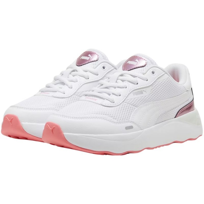 Scarpe Puma Runtamed Platform GirlPower W 395259 01 bianco 2