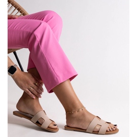 Infradito Juma classiche beige 1