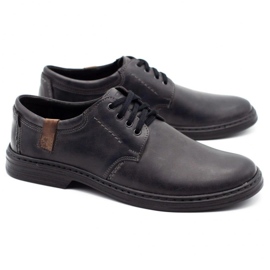 Joker Scarpe da uomo in pelle 415 grigie grigio 2