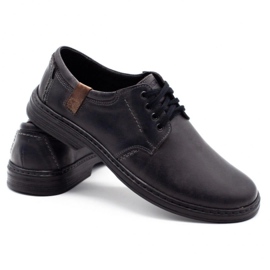 Joker Scarpe da uomo in pelle 415 grigie grigio 3
