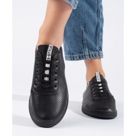 Seastar Sneakers da donna nere traforate nero 1