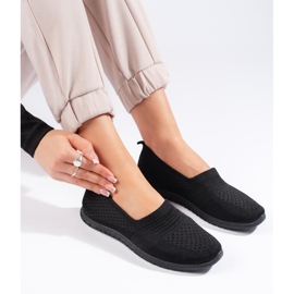Scarpe slip-on sportive nere nero 1