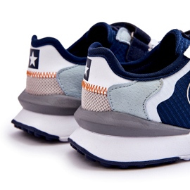 Sneaker per le scarpe da ginnastica per bambini Big Star LL374225 Blu Navy 1