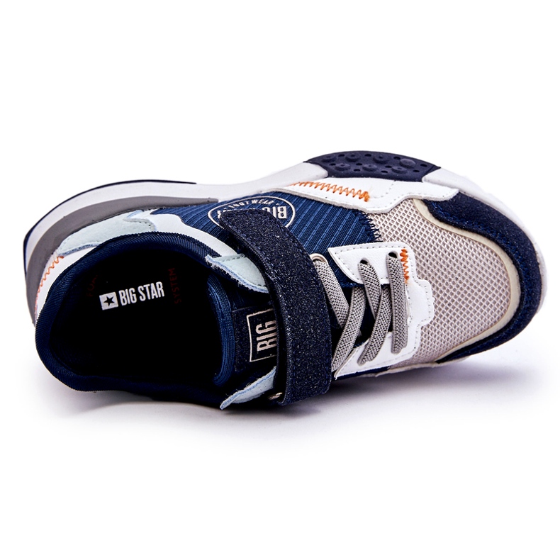 Sneaker per le scarpe da ginnastica per bambini Big Star LL374225 Blu Navy 2