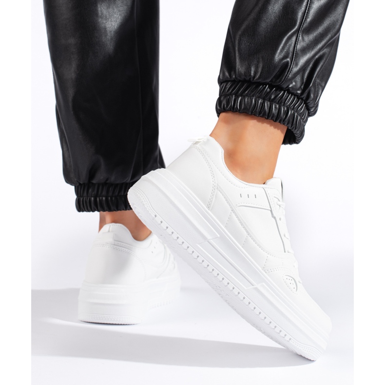 Scarpe sportive e sneakers da donna bianche bianca 2