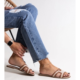 Infradito Baya classiche marroni beige 1