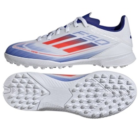 Scarpe da calcio Adidas F50 League Tf IF1372 bianca 1