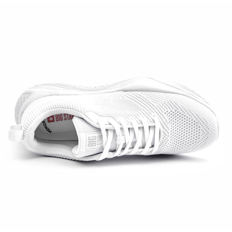 Sneaker sportivi maschili Memory Foam Big Star LL174247 White bianca 1