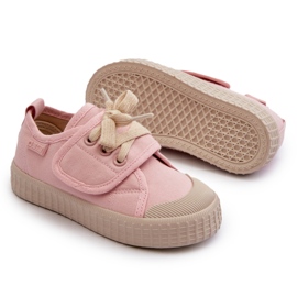 Sneakers da bambino HI-POLY System Big Star NN374019 Rosa 4