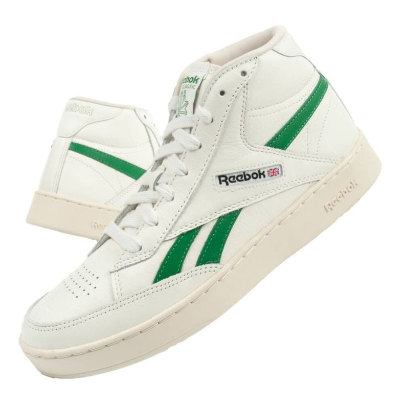 Scarpe Reebok Club Form Hi GZ2437 bianca 1
