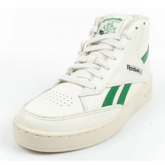 Scarpe Reebok Club Form Hi GZ2437 bianca 2