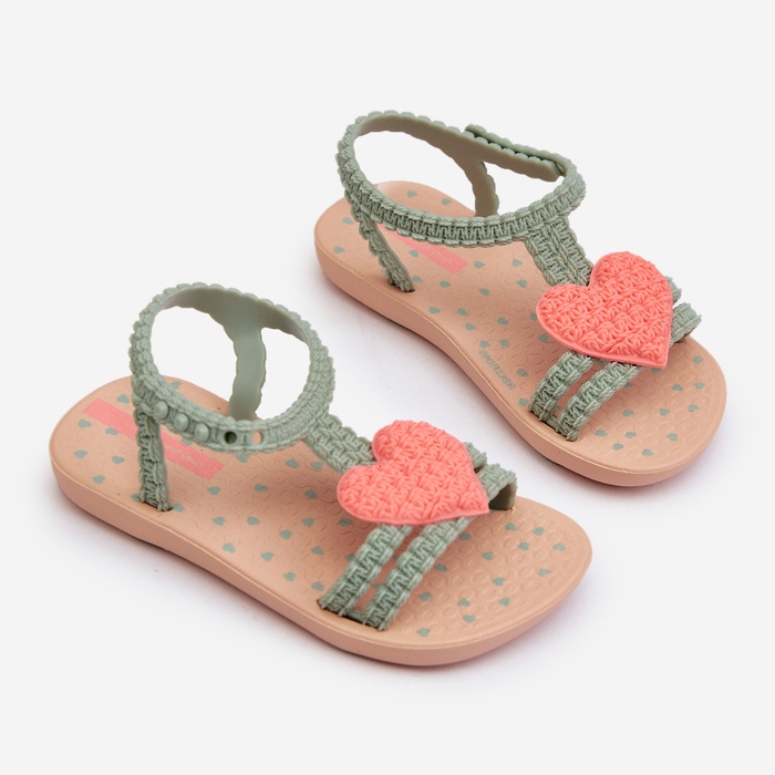Sandali Per Bambini Con Cuore 81997 Ipanema My First Baby Verde 2