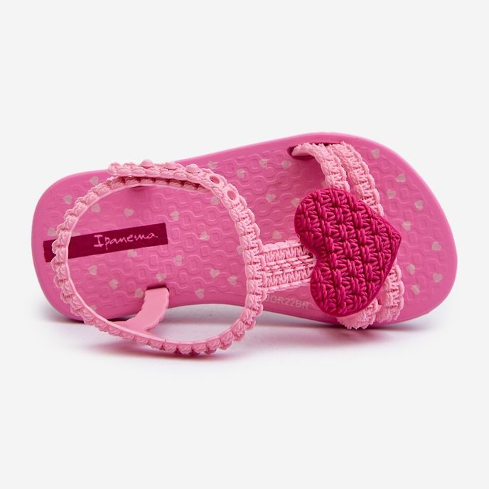 Sandali Per Bambini Con Cuore 81997 Ipanema My First Baby Rosa 1