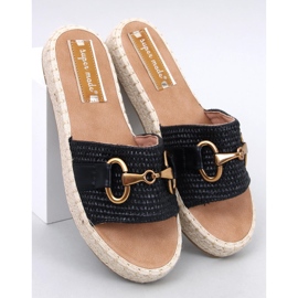Maters Infradito espadrillas nere nero 1