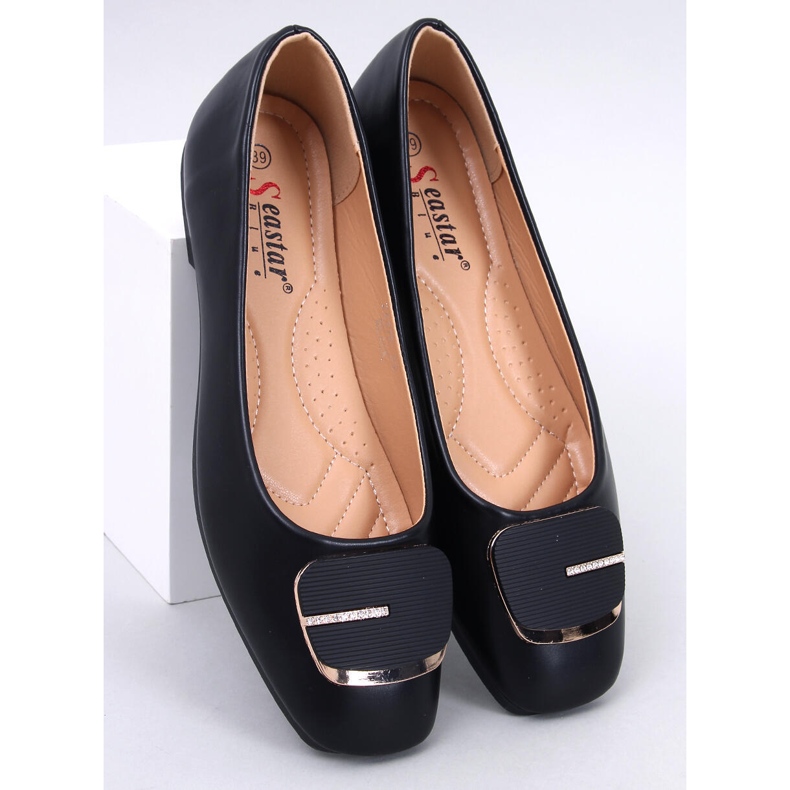 Eleganti ballerine Montani nere nero 1