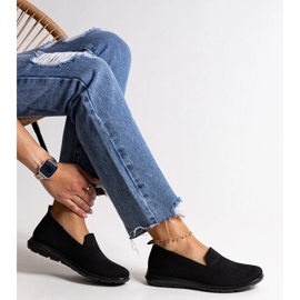 Sneaker nere di Rahim con suola in schiuma nero 1