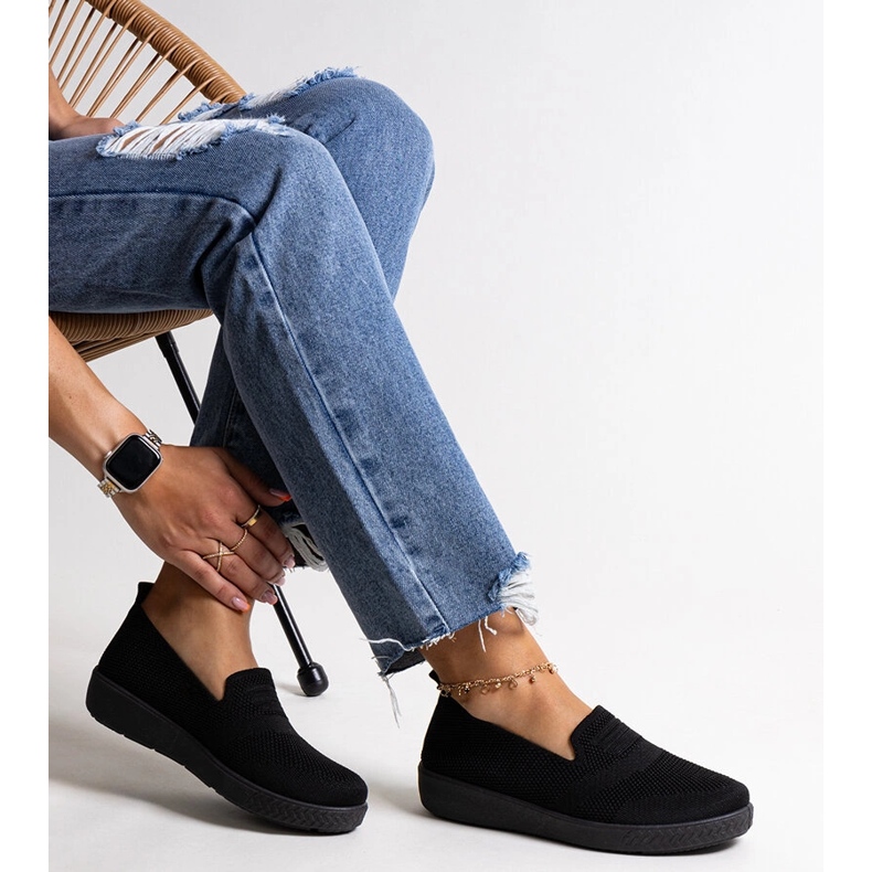 Sneakers slip-on Mikaila nere nero 1