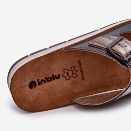 Comode Infradito da Donna Con Fibbie Inblu CP000045 Nero 1