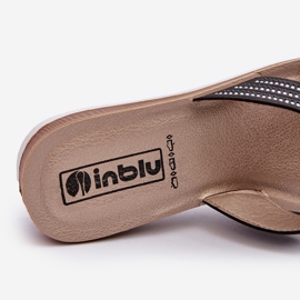 Comode Infradito da Donna Con Zirconi Cubici Inblu BV000037 Nero 1