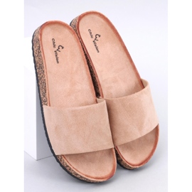 Infradito Freys Khaki in sughero beige 1