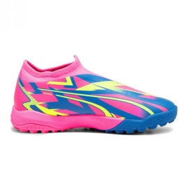 Scarpe Puma Junior Ultra Match Ll Energy TT+ Mid 107556-01 rosa 1