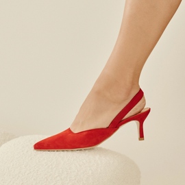 Marco Shoes Le infradito di Emilian rosso 2
