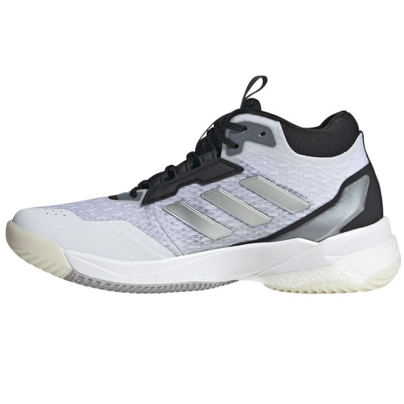 Scarpe da pallavolo Adidas Crazyflight 5 Mid ID5725 bianca 1