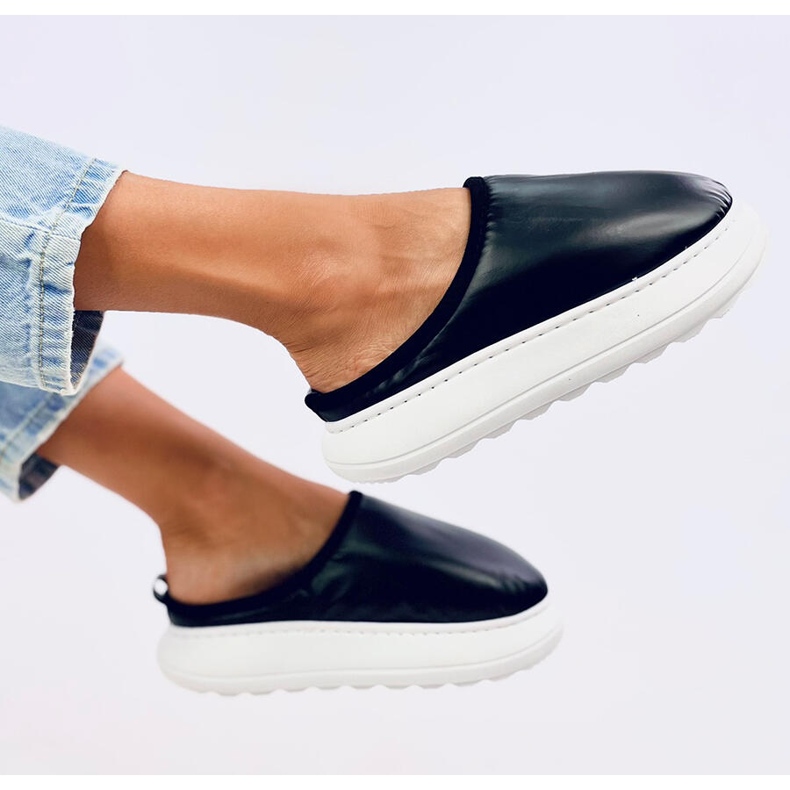 BM Ciabatte invernali isolate Toby Black nero 2