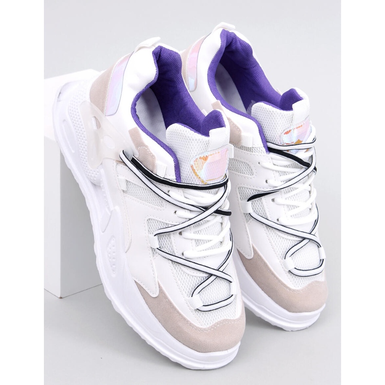 Scarpe da ginnastica Farey White bianco 1