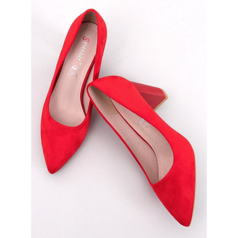 Décolleté a stiletto Annette rosse rosso 1