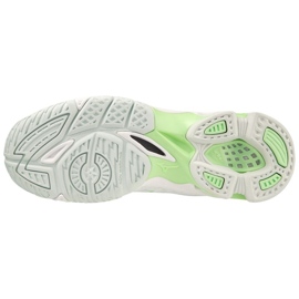 Scarpe da pallavolo Mizuno Wave Voltaggio V1GC216037 bianca 2