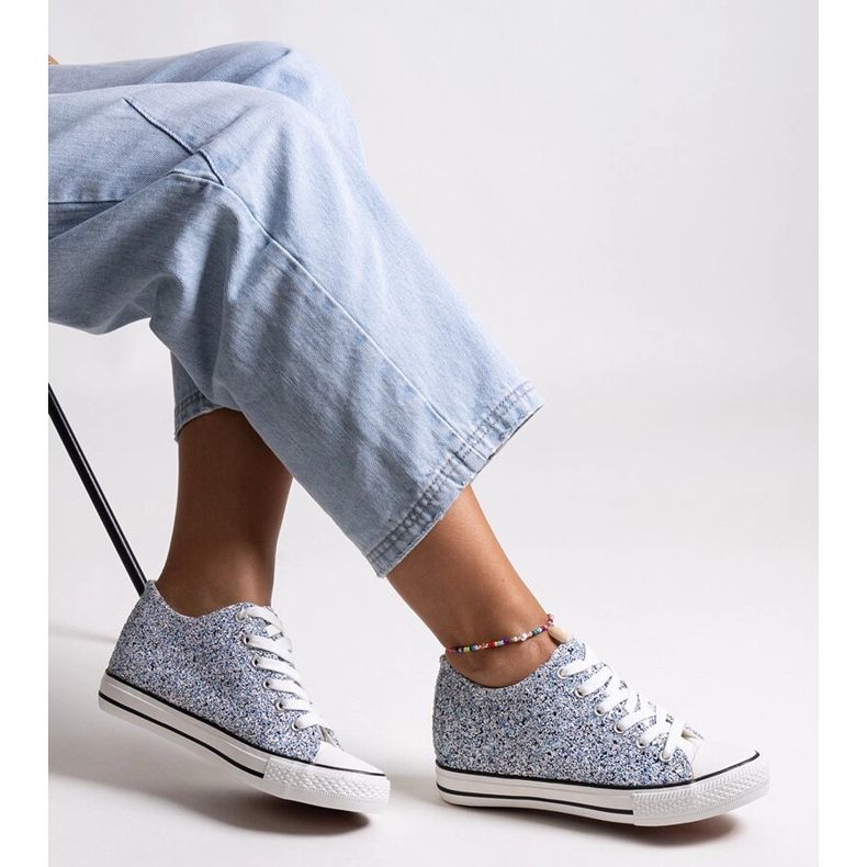 Bez marki Sneakers Jadwa blu lucido 1