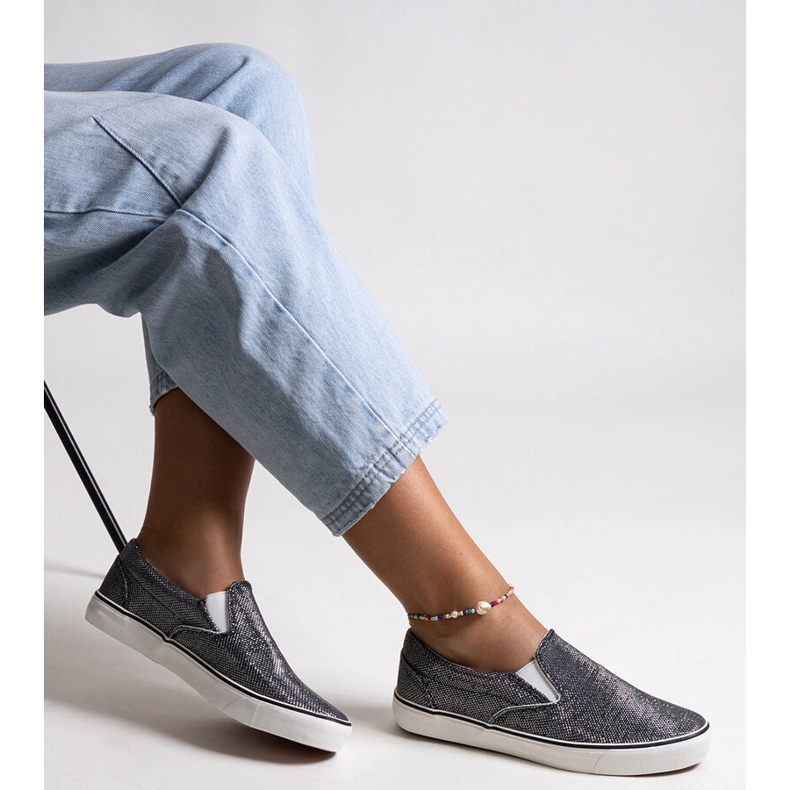 Sneaker Lublubah nere lucide nero 1