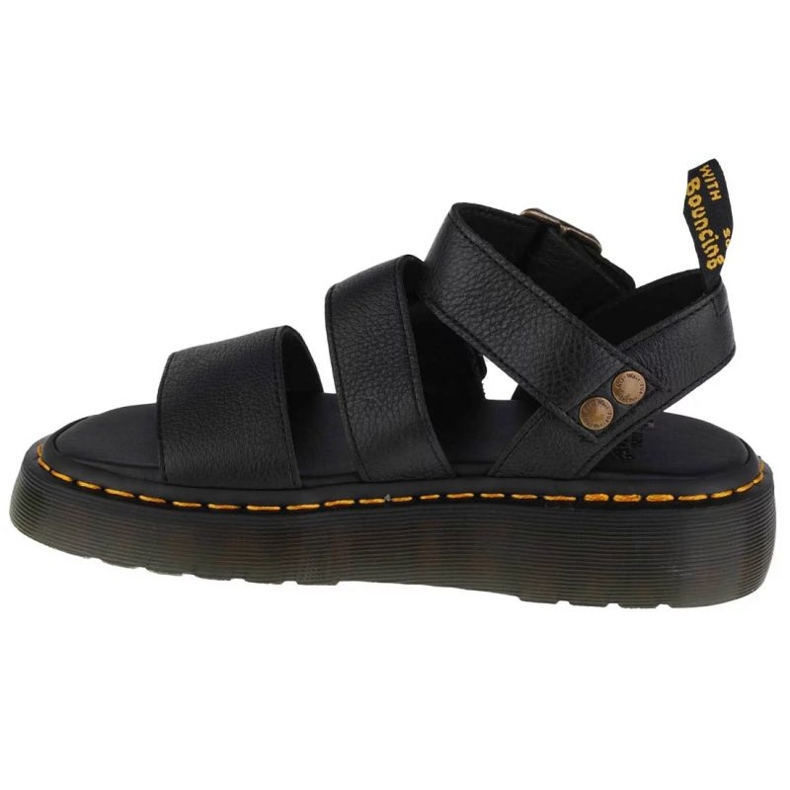Dr. Martens Dottor sandali Martens Gryphon Quad Piattaforma W DM25720001 nero 1